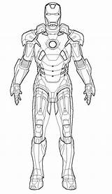 Coloring Iron Man Pages Ironman Print Kindergarten Robot Divyajanani Everfreecoloring sketch template