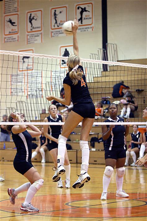 high school girls volleyball