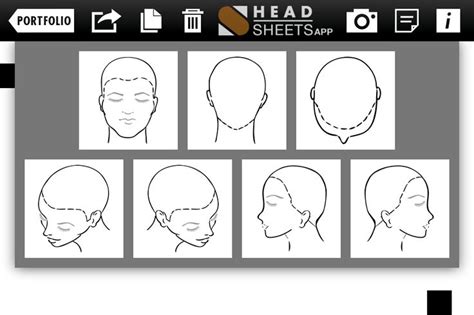head shape choices head shapes beauty industry app
