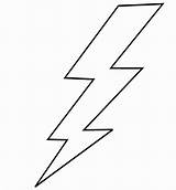Lightning sketch template