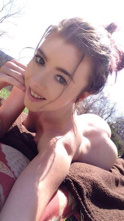 nude summer selfie by sexy brunette nude selfies