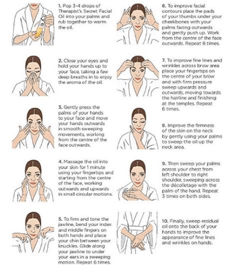 nichola joss facial exercises facial massage facial massage steps