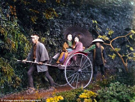 Japanese Transport 100 Years Ago In Pictures Daily Mail Online