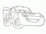 Coloring Mcqueen Lightning Printable Pages Popular sketch template