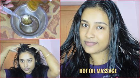 How To Do Hot Oil Massage Youtube