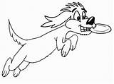 Frisbee Coloring Pages Silhouette Animals Dogs Silly Getcolorings Printable Getdrawings Beach Comments sketch template