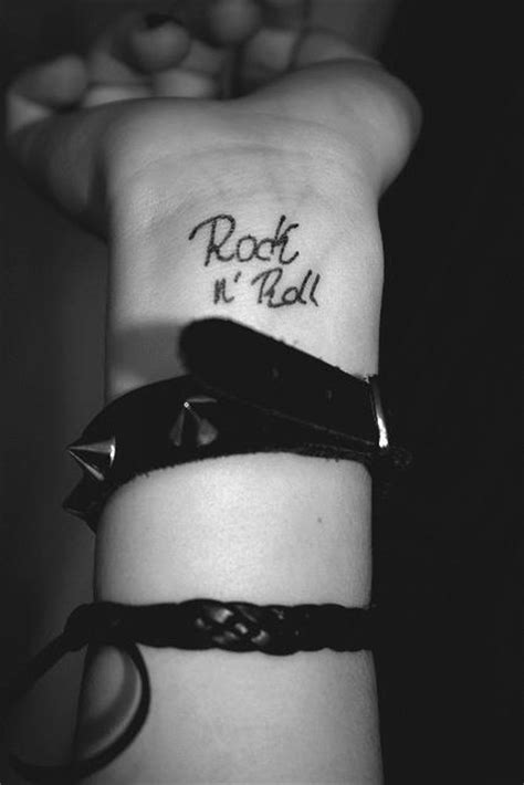 hand photography rock n roll tattoo image 652751 on