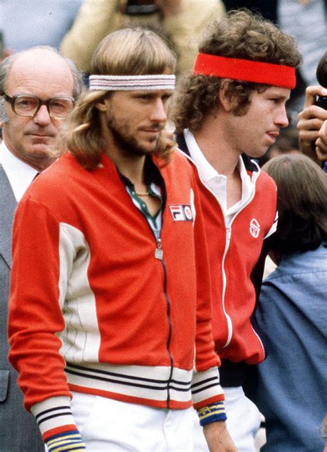 Two Fans Went To Wimbledon In Flawless Bjorn Borg And John Mcenroe