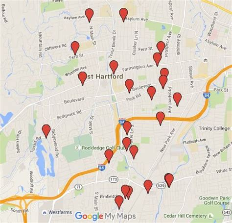 sex offender map west hartford homes to be aware of on