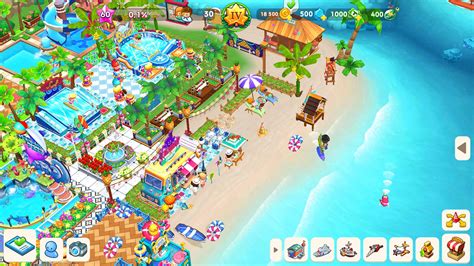 paradise resort management game  android apk