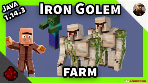 simple  efficient  iron farm producing  iron golem   seconds