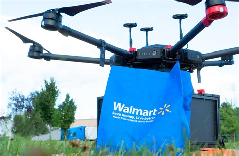 walmart tests drone grocery delivery  north carolina supermarket news