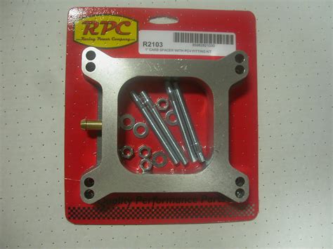 carb spacer  pcv fitting kit racing power company