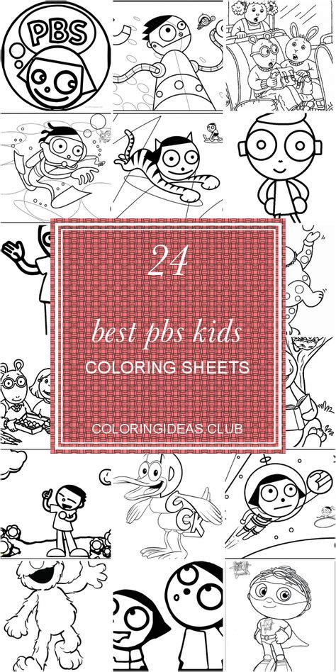 pbs kids coloring sheets coloring sheets  kids coloring