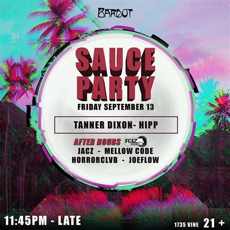 after hours sauce party avalon hollywood