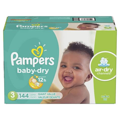 pampers baby dry diapers size   count walmartcom walmartcom