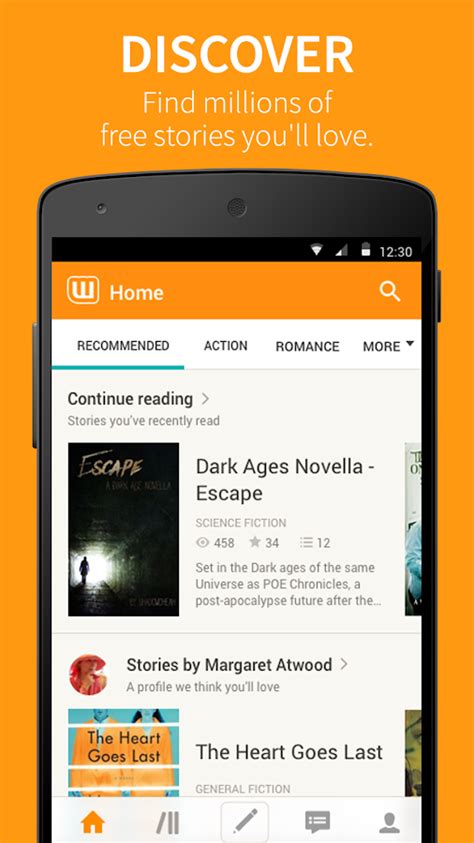 wattpad  books apk  android books reference apps