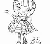Coloring Lalaloopsy Pages Baby Getcolorings sketch template