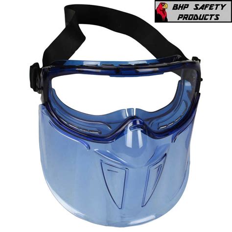 Jackson V90 Safety Goggles With Face Shield 18629 Clear Anti Fog