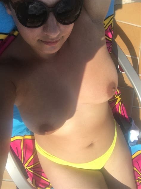 British Girl Going Topless On Holiday 3 Pics Xhamster