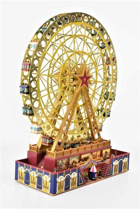 gold label worlds fair ferris wheel toy