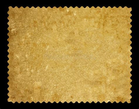 blank postage stamp isolated stock image image  background aged