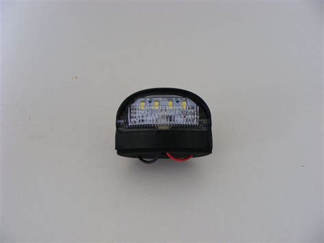 led number plate light horsebox parts spares  components