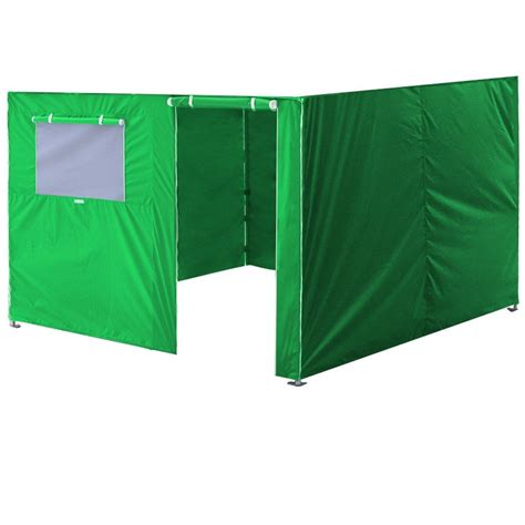 eurmax full zippered walls     easy pop  canopy tentenclosure sidewall kit