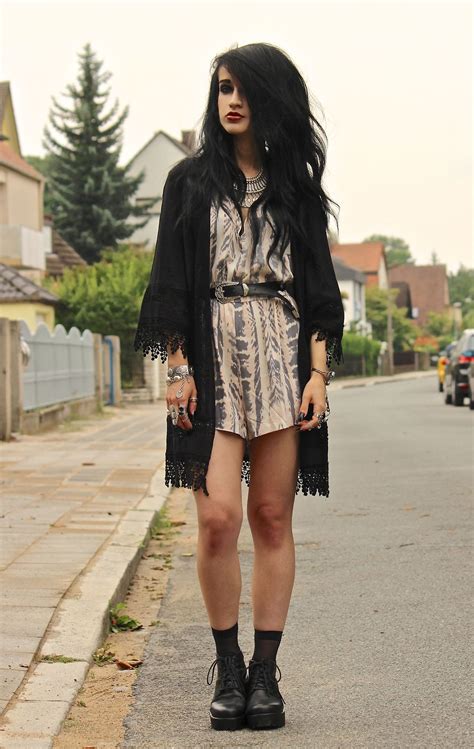 Outfit Bonfire In 2023 Boho Grunge Outfits Alternative Fashion