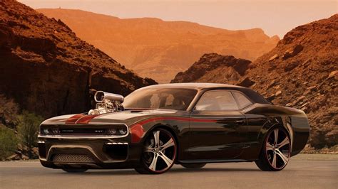 awesome dodge challenger wallpaper  muscle car