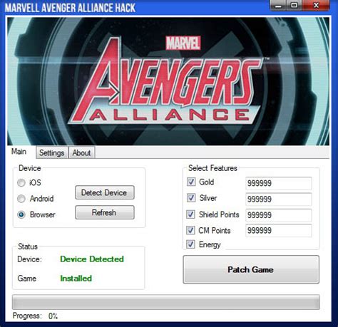 marvel avengers alliance hack tool  home
