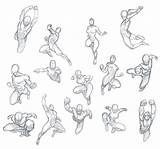 Drawing Gesture Poses Reference Figure Human Action Jumping Drawings Sketches Anatomy Draw Anime Character Masters Comic People Book Twitter Mobile sketch template