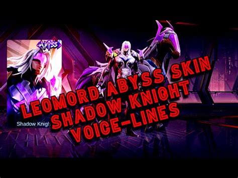 leomord abyss skin shadow knight voice lines memes meme fyp shorts