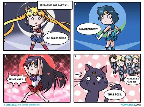 Moonsticks Sailor Moon Comics Doujinshi By Chibi Jennifer Sailor