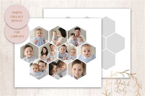psd photo collage template  graphic  daphnepopuliers creative fabrica