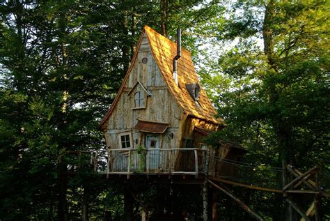 boomhutten op airbnb cabane dans les arbres maison dans les arbres cabane perchee