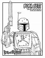 Fett Boba Tutorial Permitted Drawittoo sketch template