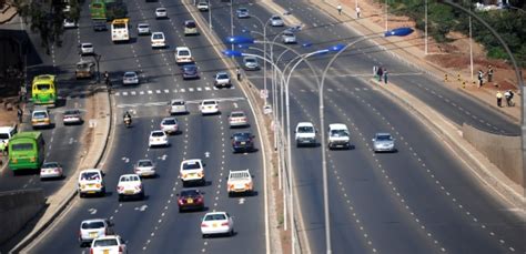relief  nairobians  passenger vehicles  dedicated lane  thika road
