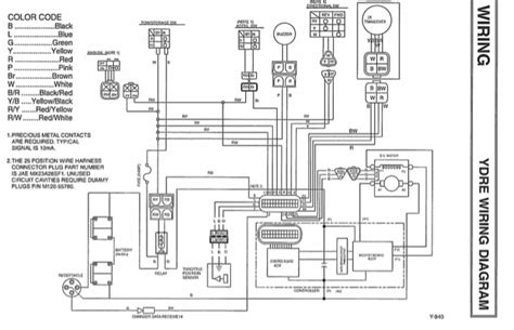 yamaha  electric wiring diagram