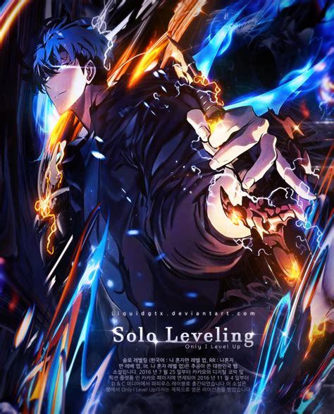 solo leveling poster  art rsololeveling