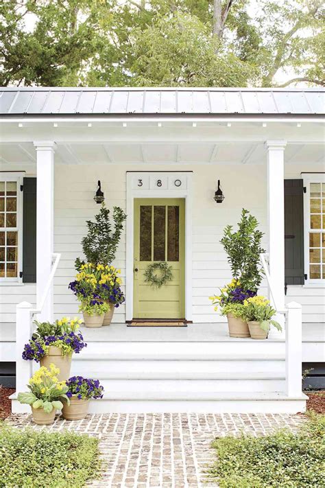 bold front door colors southern living