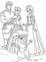 Coloring Crayola Pages Disney Frozen Template Templates Colouring Characters sketch template