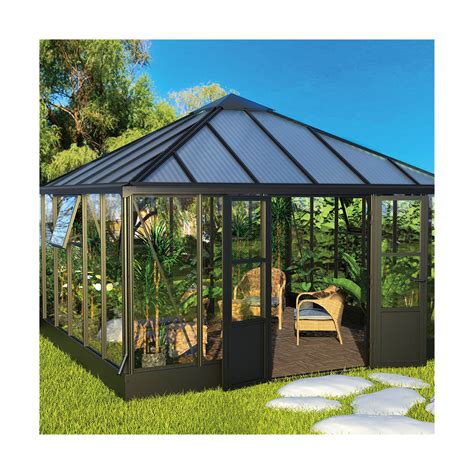 large aluminium greenhouse mm metal frame greenhouse