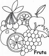 Frutas Fruta Variados Verduras Variadas Za Stampanje Koke Aprenderhacer Cuento Mentamaschocolate Pintando Colorindo Pilici sketch template