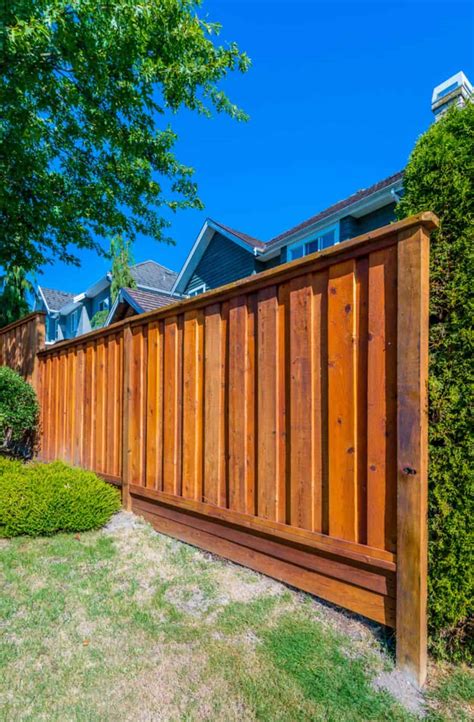 wood fence ideas landscaping inspiration