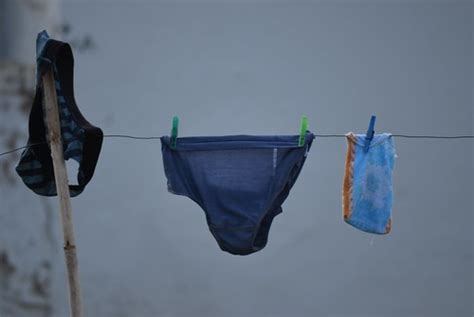 Thong In Washing Line Neighbours Underwear On Washing Line Lpsg