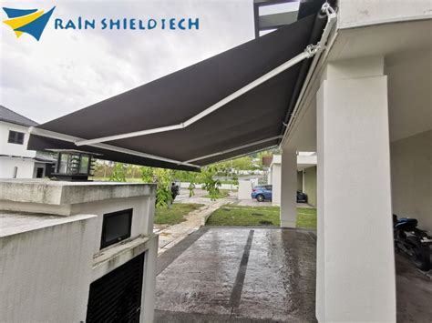 motorized retractable awning furniture home living home decor  home decor  carousell