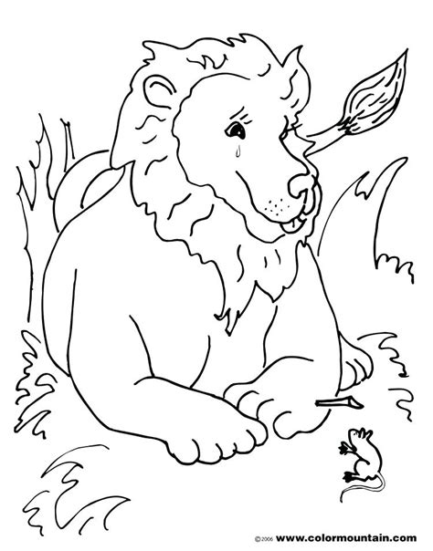 lion  lamb coloring page  getdrawings