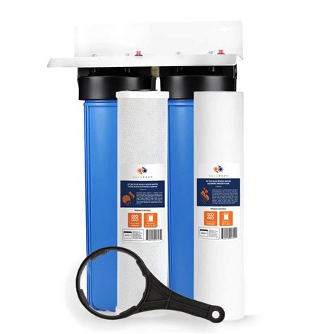 stage   big blue  house water filter  life easy