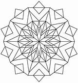Kaleidoscope Coloring Pages Printable Drawing Categories Supercoloring sketch template